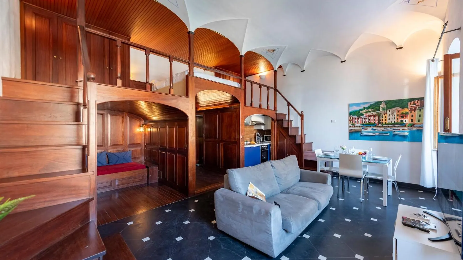 Apartment Portofino Sea View House - Happy Rentals Italy
